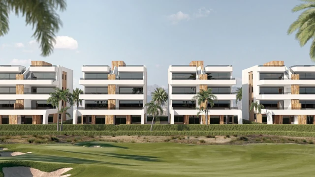 Элегантные апартаменты на гольф-курорте в Альхама-де-Мурсия