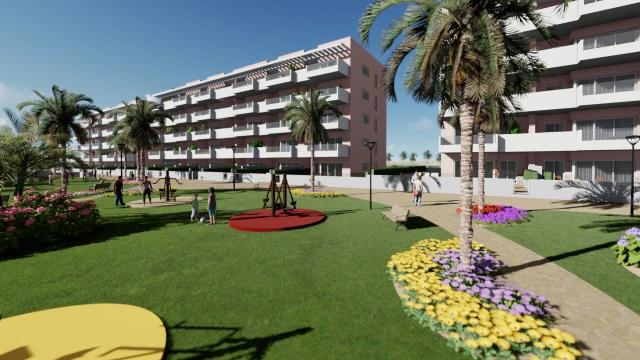 Modern Residential Complex in Alicante Near La Mata Park and the Sea