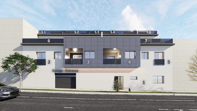 Новые современные апартаменты в центре Аликанте с джакузи и гаражом