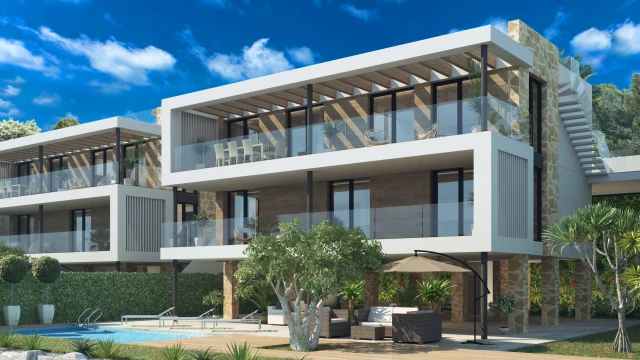 Элегантные гольф-виллы на Коста-Бланке с частным бассейном