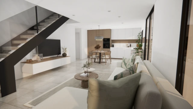 Новые современные дома в Рохалесе с частным бассейном и солярием