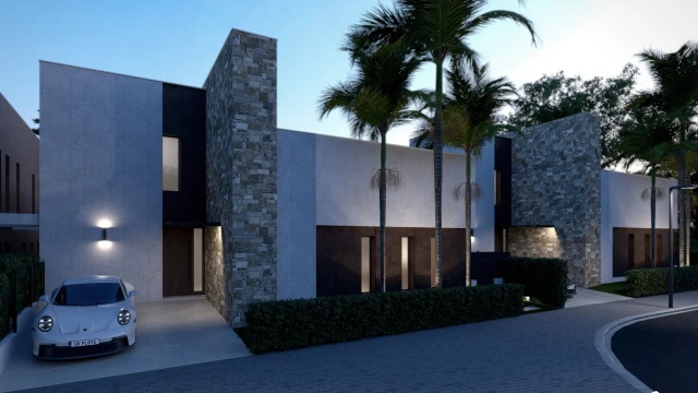 Современные виллы с частным садом, бассейном и озером-лагуной в Мурсии