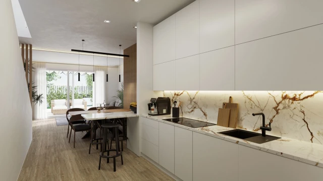 Современные экологичные виллы с бассейном в Хондоне-де-лас-Ньевес