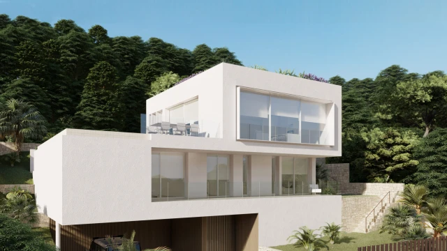 Роскошные виллы с панорамным видом на море и горы у побережья