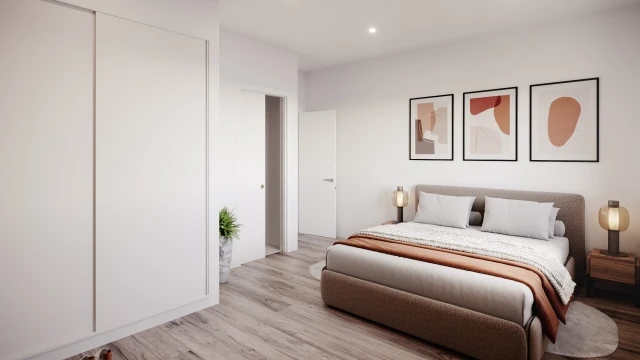 Новые энергоэффективные квартиры с 3 спальнями в Хондон-де-лас-Ньевес