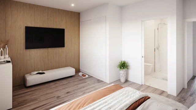 Новые энергоэффективные квартиры с 3 спальнями в Хондон-де-лас-Ньевес