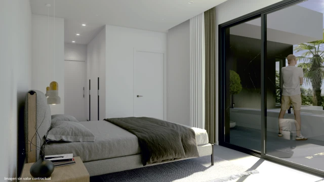 Элегантные двухэтажные виллы в Рохалесе с 3 спальнями и 3 ванными