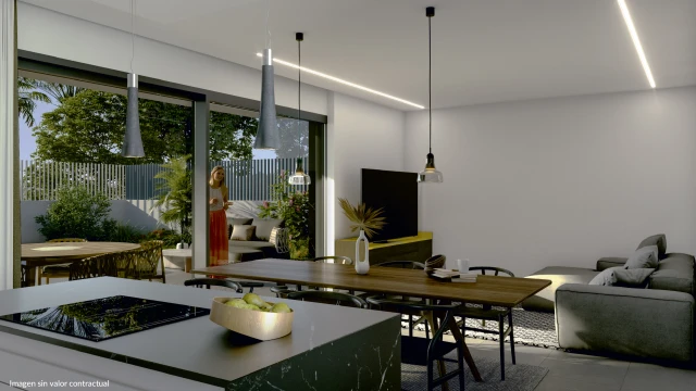 Элегантные двухэтажные виллы в Рохалесе с 3 спальнями и 3 ванными