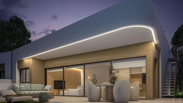 Nowoczesne parterowe wille z basenem w spokojnym Dolores