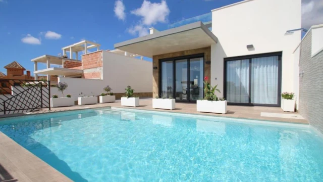 New-Build 3-Bedroom Villas with Private Pool in San Miguel de Salinas