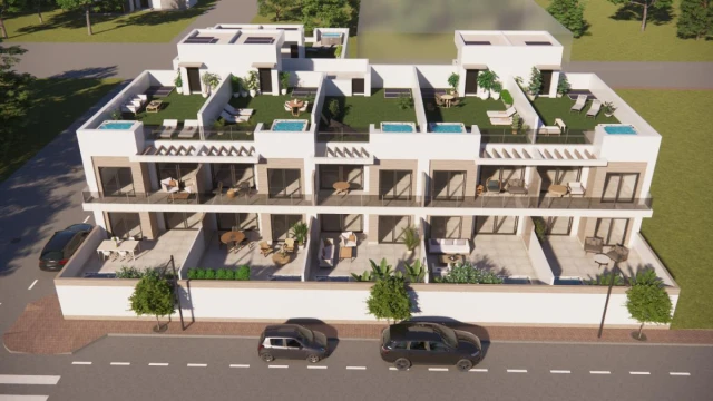 Obra nueva en Rojales: casas pareadas modernas cerca del mar