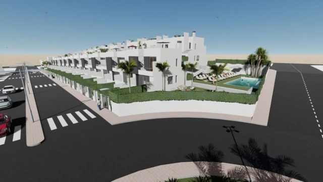 Новые таунхаусы с садом и солярием в уникальном природном окружении