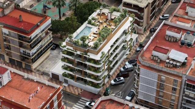 Новые эксклюзивные апартаменты в центре Кульеры рядом с пляжем