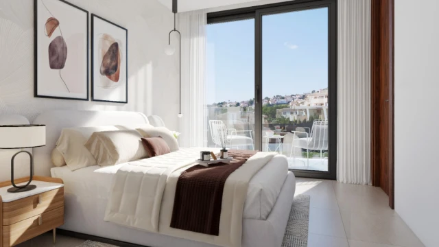 Современные таунхаусы с садом и бассейном рядом с пляжами Финекстрата