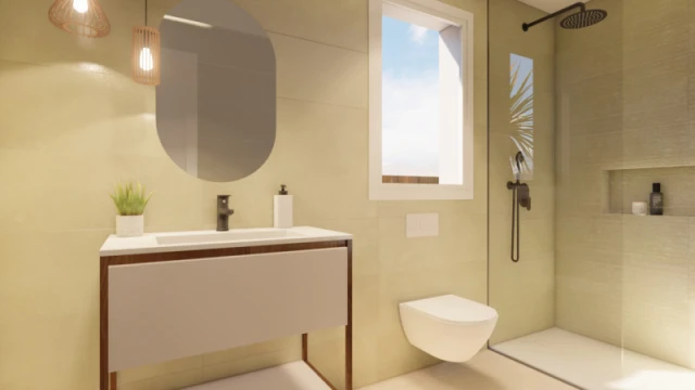 Современные средиземноморские виллы с бассейном в Пилар-де-ла-Орадада