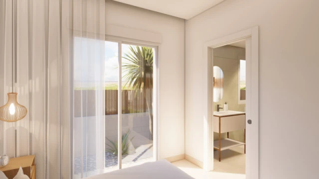 Современные средиземноморские виллы с бассейном в Пилар-де-ла-Орадада