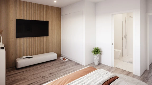 Новые энергоэффективные квартиры с 3 спальнями в Хондон-де-лас-Ньевес