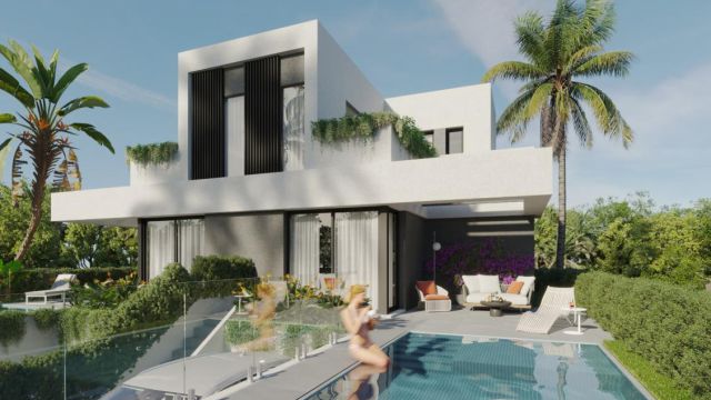 Modern Mediterranean Villas with Sea Views and Private Pools