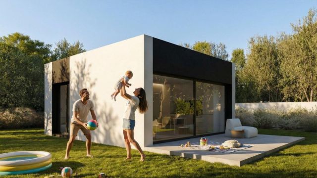 Современные виллы недалеко от моря на побережье Коста-Бланка