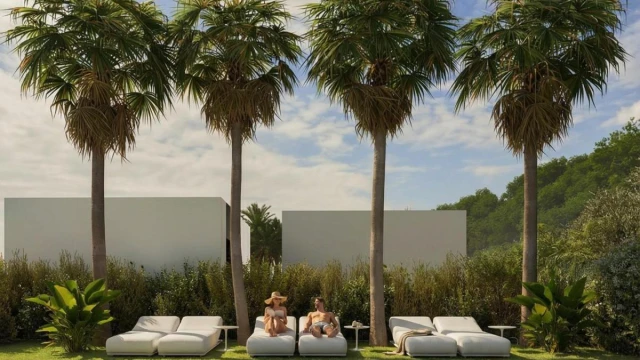 Современные виллы у моря на Коста-Бланке в тихом престижном районе