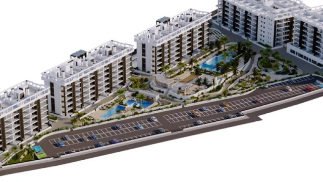 Ekskluzywne apartamenty z widokiem na morze blisko plaży La Mata w Torrevieja