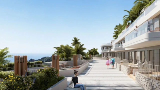 Nowe apartamenty z widokiem na morze w Isla del Fraile, Águilas