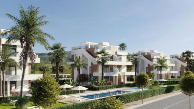 Nowoczesne apartamenty z tarasami i ogrodem w spokojnej okolicy Fuente Álamo