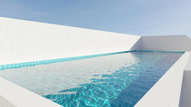 Новые апартаменты в Торревьехе с бассейном на крыше возле моря