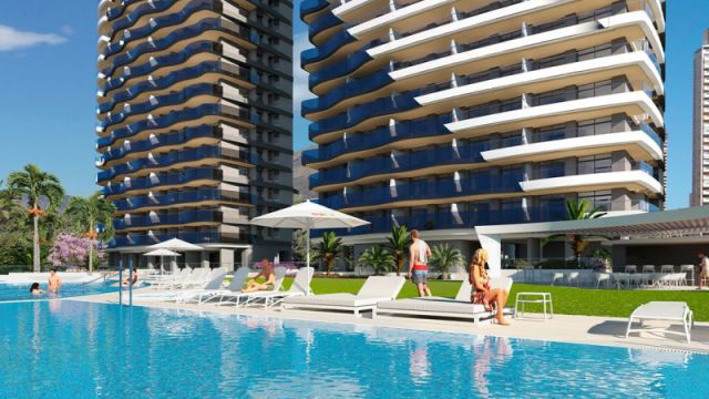 Эксклюзивные апартаменты у моря в Бенидорме в 50 м от пляжа