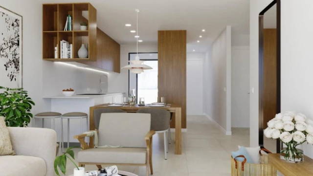 Современные апартаменты в Торревьехе с видами, спа и бассейном