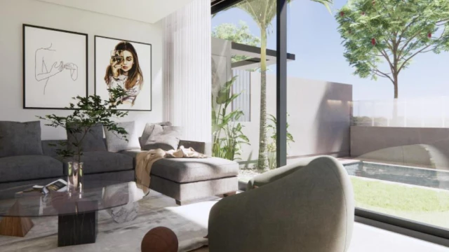 Современные виллы с бассейном и солярием рядом с Мар Менор, Мурсия