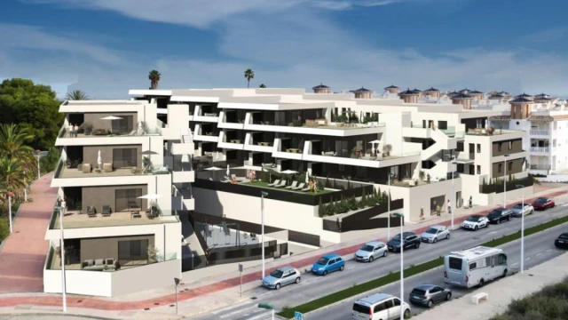 Новые меблированные апартаменты у моря рядом с La Marina del Pinet