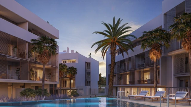 Современные квартиры у моря в Хавее рядом с парком Монгó