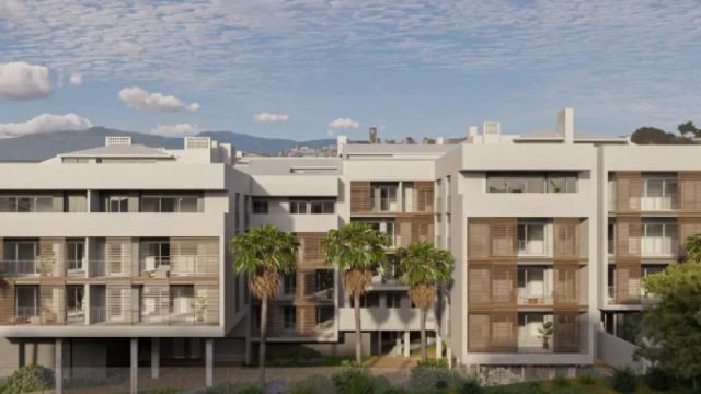 Современные квартиры у моря в Хавеа с террасами, бассейном и гаражом