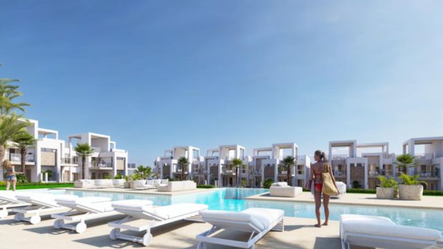 Современные квартиры в закрытом комплексе у лагуны в Сьюдад Кесаде