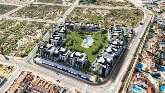 Современные квартиры с высококачественной отделкой и бассейном в Аликанте