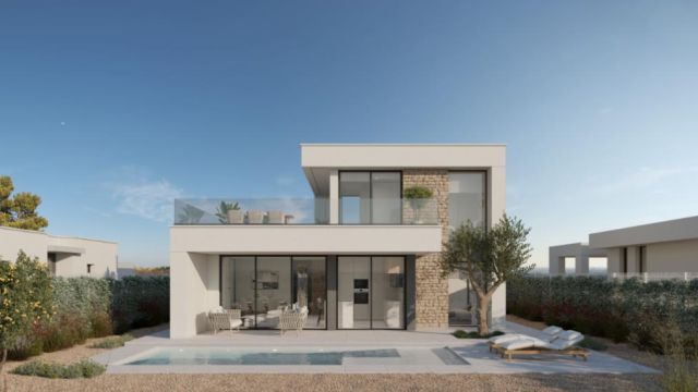 Эксклюзивные виллы с частным бассейном в Hacienda del Álamo Golf Resort