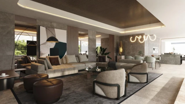 Ультрасовременная вилла с панорамным видом на море, Альтею и Бенидорм