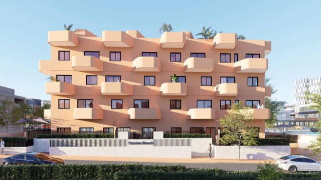 Элегантные апартаменты у моря рядом с пляжем Мучависта, Эль-Кампельо