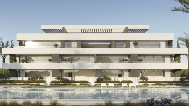 Современные квартиры в жилом комплексе Puerto Azul в Ла Нусиа